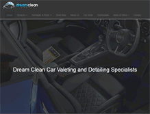 Tablet Screenshot of dream-clean-services.com
